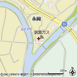 福岡県筑紫野市永岡48周辺の地図