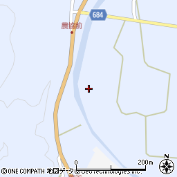 大分県中津市本耶馬渓町跡田884周辺の地図