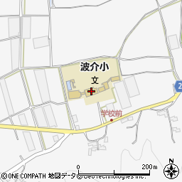 土佐市立波介小学校周辺の地図