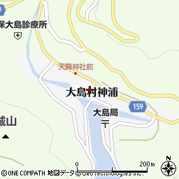 長崎県平戸市大島村神浦周辺の地図
