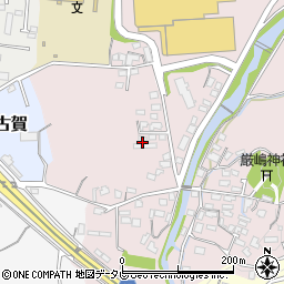 福岡県筑紫野市立明寺395周辺の地図