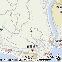 愛媛県八幡浜市保内町川之石周辺の地図