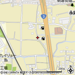福岡スタンダード石油株式会社　セルフ筑紫野３号バイパス給油所周辺の地図