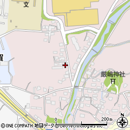 福岡県筑紫野市立明寺394周辺の地図