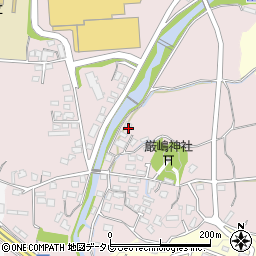 福岡県筑紫野市立明寺326周辺の地図