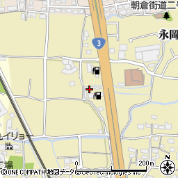 福岡県筑紫野市永岡686周辺の地図