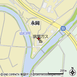福岡県筑紫野市永岡41周辺の地図
