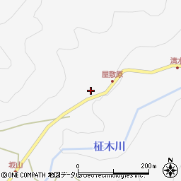 大分県中津市耶馬溪町大字大野2303周辺の地図