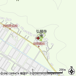 高知県高知市春野町西畑1034周辺の地図