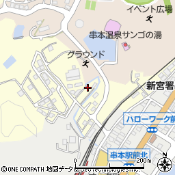中崎造園周辺の地図