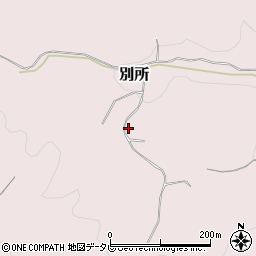 福岡県那珂川市別所309-7周辺の地図