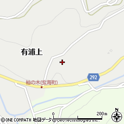 有浦上公民館周辺の地図