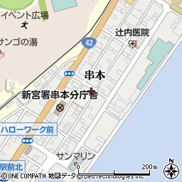 和歌山県東牟婁郡串本町串本2147周辺の地図