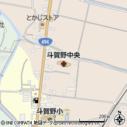 斗賀野中央周辺の地図
