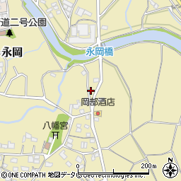 福岡県筑紫野市永岡328周辺の地図