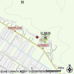 高知県高知市春野町西畑1021周辺の地図