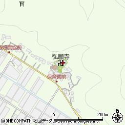 高知県高知市春野町西畑1037周辺の地図