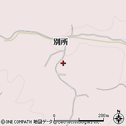 福岡県那珂川市別所309周辺の地図