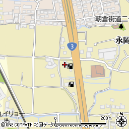 株式会社西日本宇佐美　九州支店３号線太宰府バイパス給油所周辺の地図