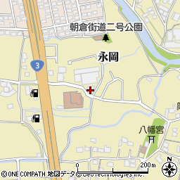 福岡県筑紫野市永岡745周辺の地図