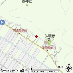 高知県高知市春野町西畑998周辺の地図