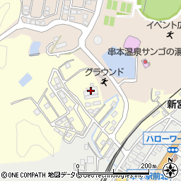 串本変電所周辺の地図