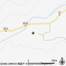 大分県中津市耶馬溪町大字大野1719周辺の地図