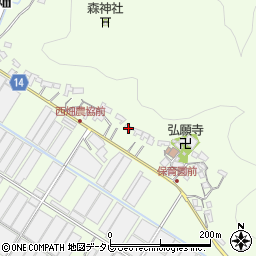 高知県高知市春野町西畑996周辺の地図
