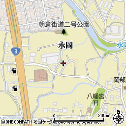 福岡県筑紫野市永岡753周辺の地図