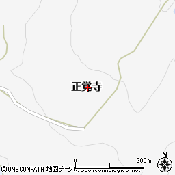 大分県宇佐市正覚寺周辺の地図