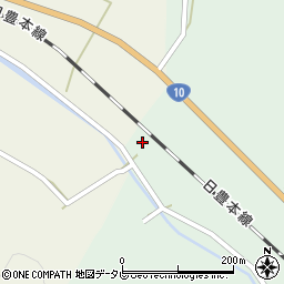 大分県杵築市山香町大字下1246周辺の地図