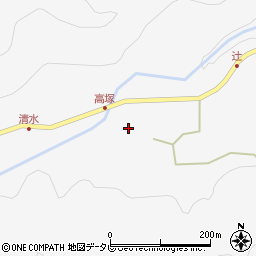 大分県中津市耶馬溪町大字大野1718周辺の地図