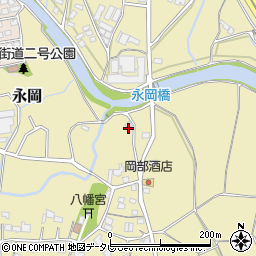 福岡県筑紫野市永岡327周辺の地図