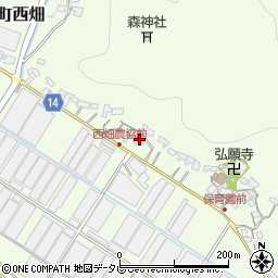 高知県高知市春野町西畑974周辺の地図