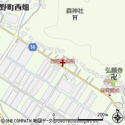高知県高知市春野町西畑969周辺の地図