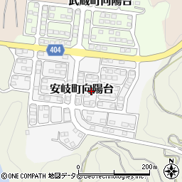 大分県国東市安岐町向陽台7周辺の地図