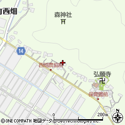 高知県高知市春野町西畑973周辺の地図
