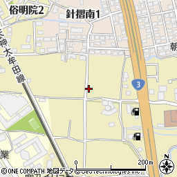 福岡県筑紫野市永岡703周辺の地図