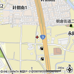 福岡県筑紫野市永岡712周辺の地図