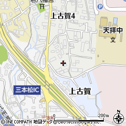 福岡県教育用品株式会社　筑紫支店周辺の地図