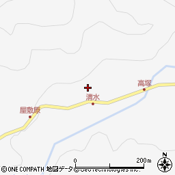 大分県中津市耶馬溪町大字大野2459周辺の地図