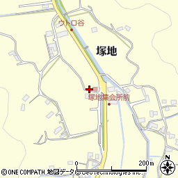 高知県土佐市塚地443周辺の地図