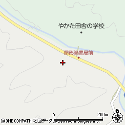 大分県中津市本耶馬渓町西屋形250周辺の地図