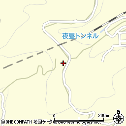 愛媛県大洲市平野町野田2958周辺の地図