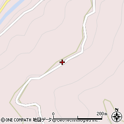 愛媛県大洲市肱川町山鳥坂4596周辺の地図