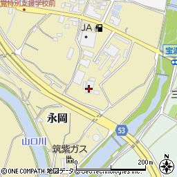 ＪＡ筑紫種子センター周辺の地図