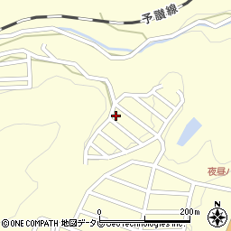 愛媛県大洲市平野町野田2743周辺の地図