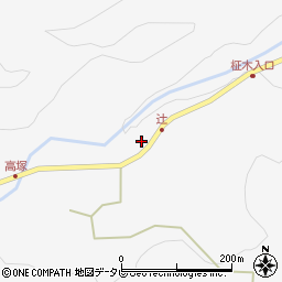 大分県中津市耶馬溪町大字大野1662周辺の地図