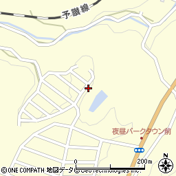愛媛県大洲市平野町野田2704周辺の地図