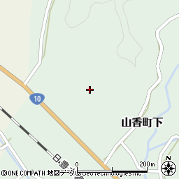 大分県杵築市山香町大字下1226周辺の地図